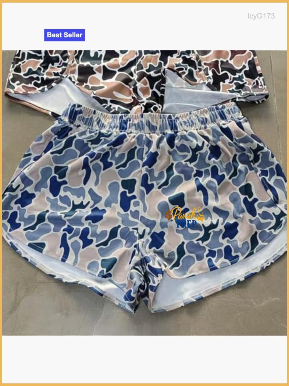 Camo Boxer Shorts Women Graphic Y2k Summer Bottoms 2025 Trendy Lounge - Picture 6 of 7